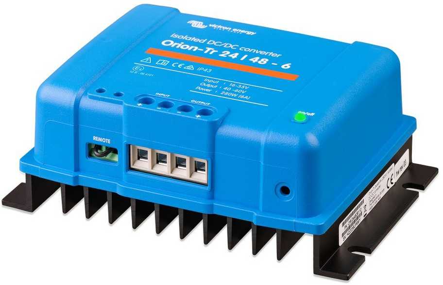Victron Energy DC-DC keitiklis, izoliuotas Orion-Tr 24/48-6 280 W (ori244828110)