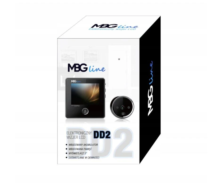Vaizdo vedlys MBG Line DD2 LCD 2,8″