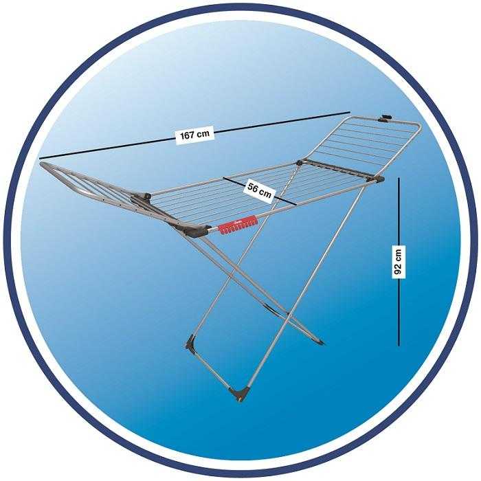 Clothes Drying Rack Vileda Aliuminio 100, žema kaina Varle.lt