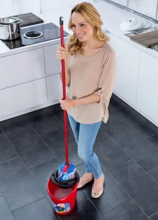 Šluostė VILEDA 3Action Velour XL