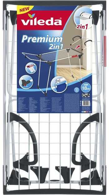 Clothes Drying Rack Vileda Premium 2in1 157332 Baltas, žema kaina