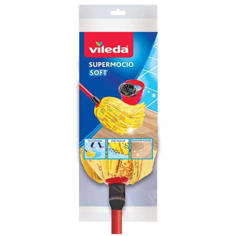 Vileda SuperMocio Soft grindų šluota