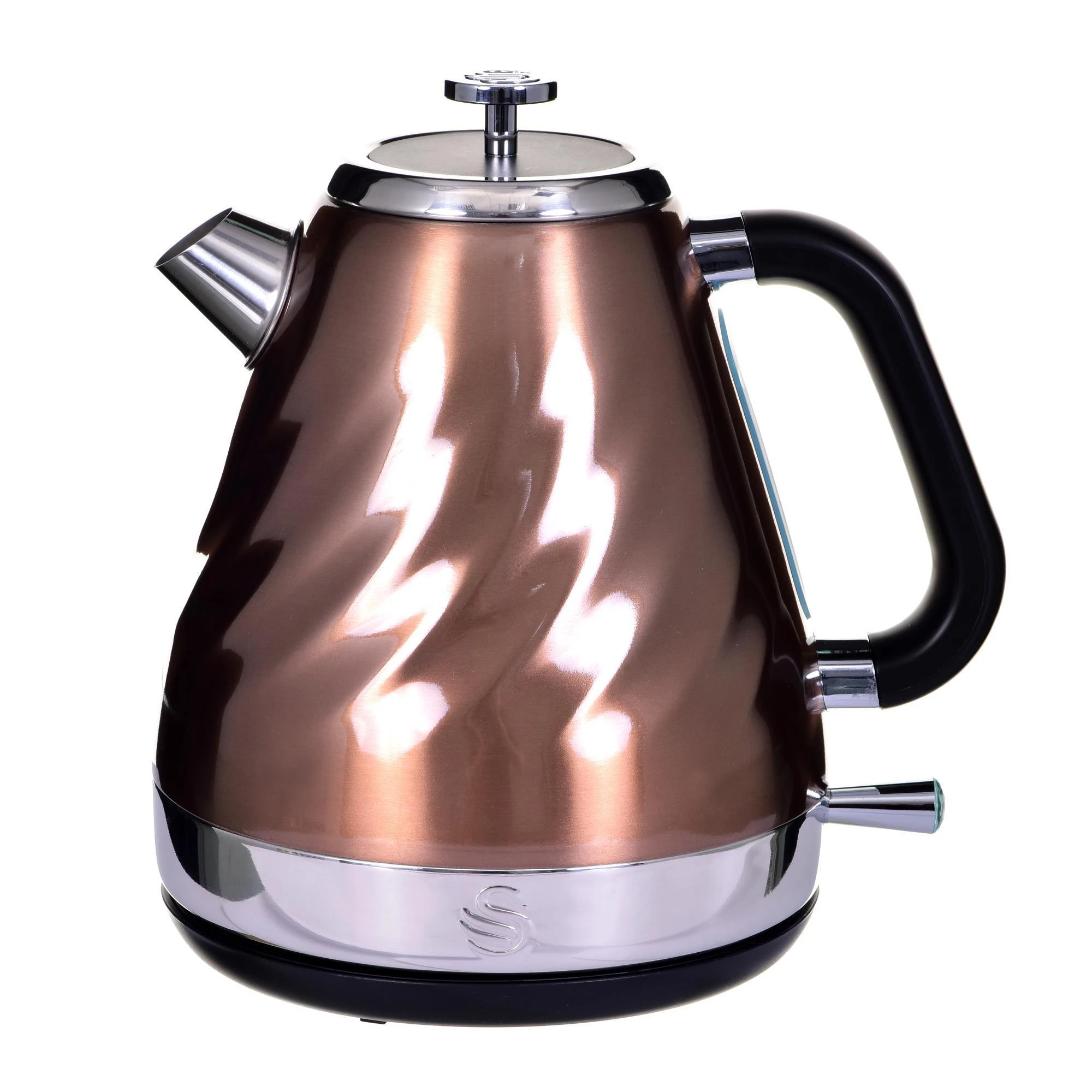 Virdulys elektrinis Swan COPPER SK37010TWN (2200 W 1.6l, ruda spalva)