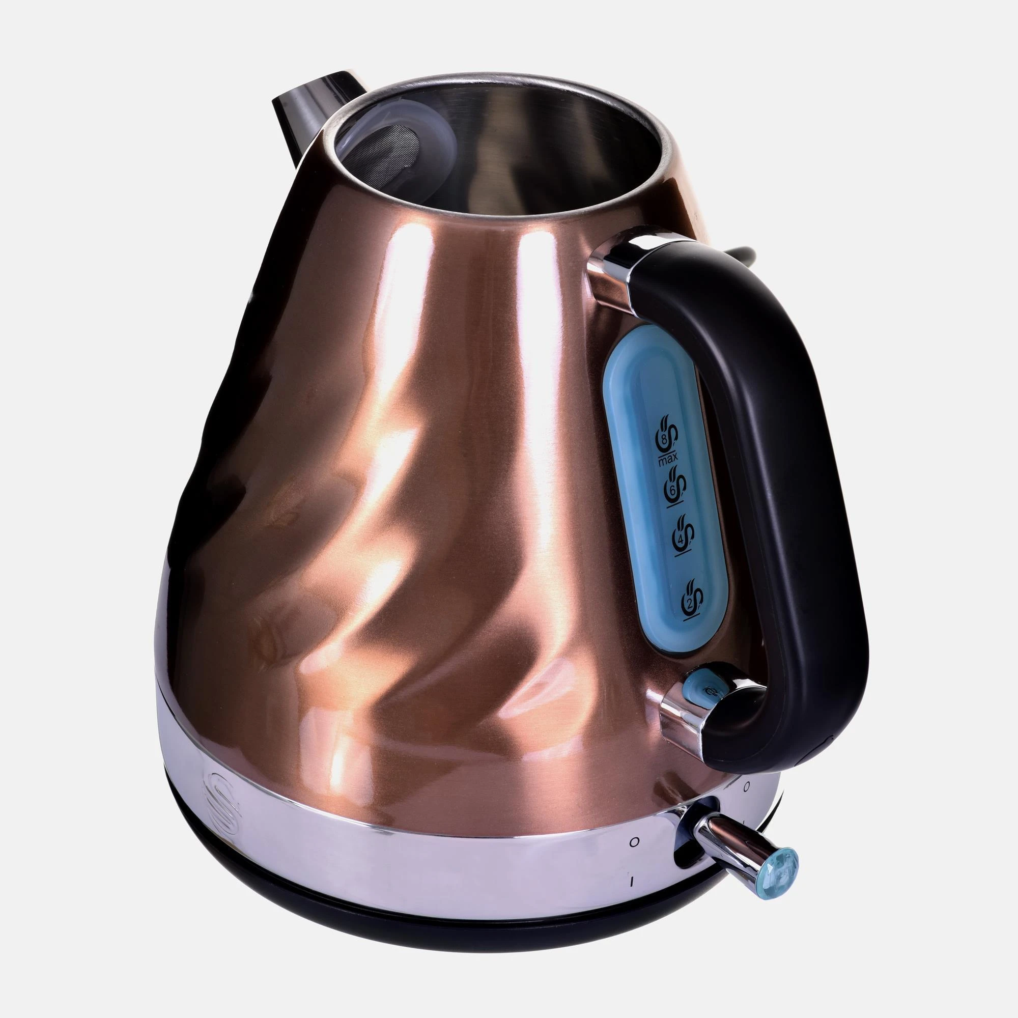 Virdulys elektrinis Swan COPPER SK37010TWN (2200 W 1.6l, ruda spalva)