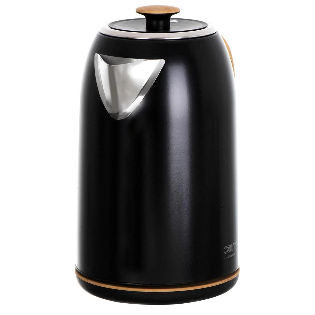 Adler Camry | Virdulys | CR 1342 | Electric | 2200 W | 1.7 L | Nerūdijantis plienas | 360° rotational base | Juodas