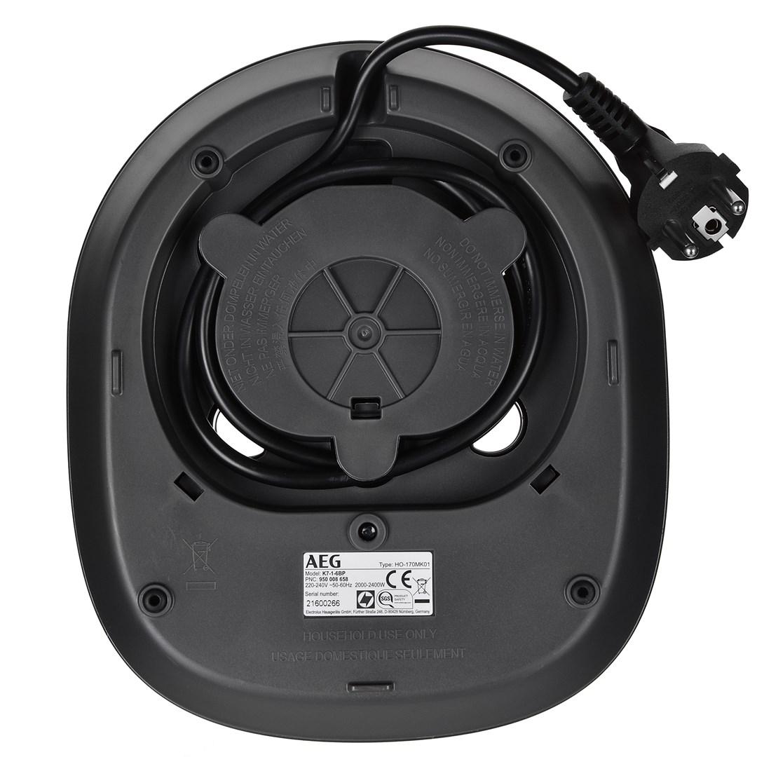 AEG elektrinis virdulys 1,7 l, 2400 W, temperatūros reguliavimas, K7-1-6BP