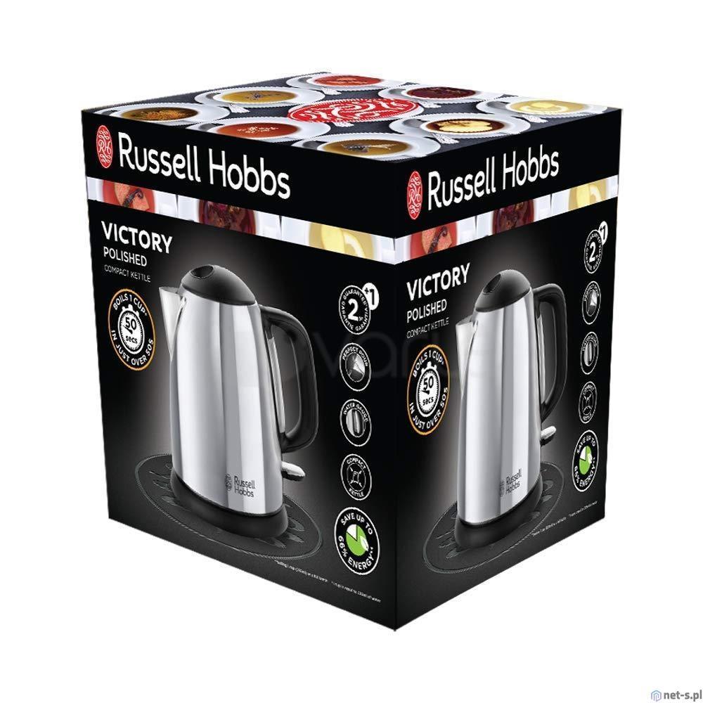 Russell Hobbs Virdulys elektrinis Russel Hobbs Victory 24990-70 (2400W 1l, sidabrinis spalva)