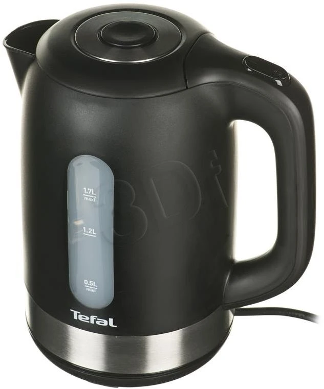 Elektrinis virdulys TEFAL SNOW KO3308, 1.7 l, Juodas