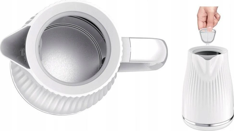 Elektrinis virdulys Tefal Loft White KO2510, 2400 W, 1.7l, baltos spalvos