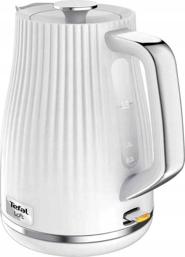 Elektrinis virdulys Tefal Loft White KO2510, 2400 W, 1.7l, baltos spalvos