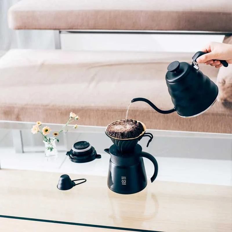 Virdulys Hario Buono V60 Matte Juodas