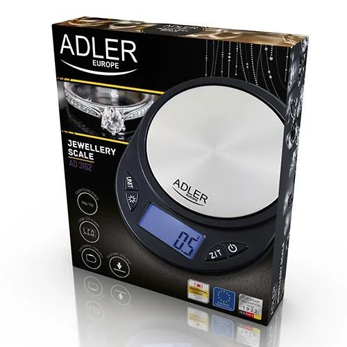 Virtuvinės svarstyklės Kitchen Scale ADLER AD3166
