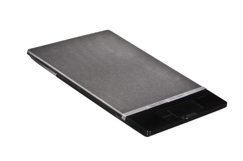 Virtuvinės svarstyklės Bomann KW 1421 CB Juodas, Nerūdijantis plienas Electronic kitchen scale