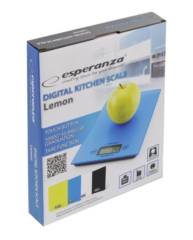 Virtuvinės svarstyklės ESPERANZA EKS002K LEMON