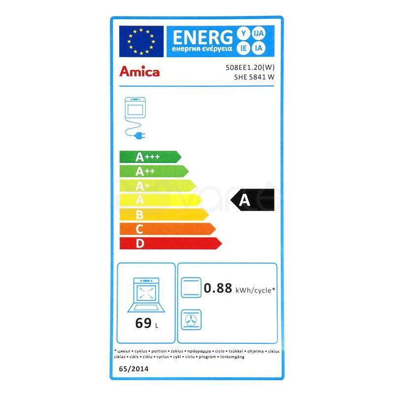 Elektrinė viryklė Amica 58EE1.20W