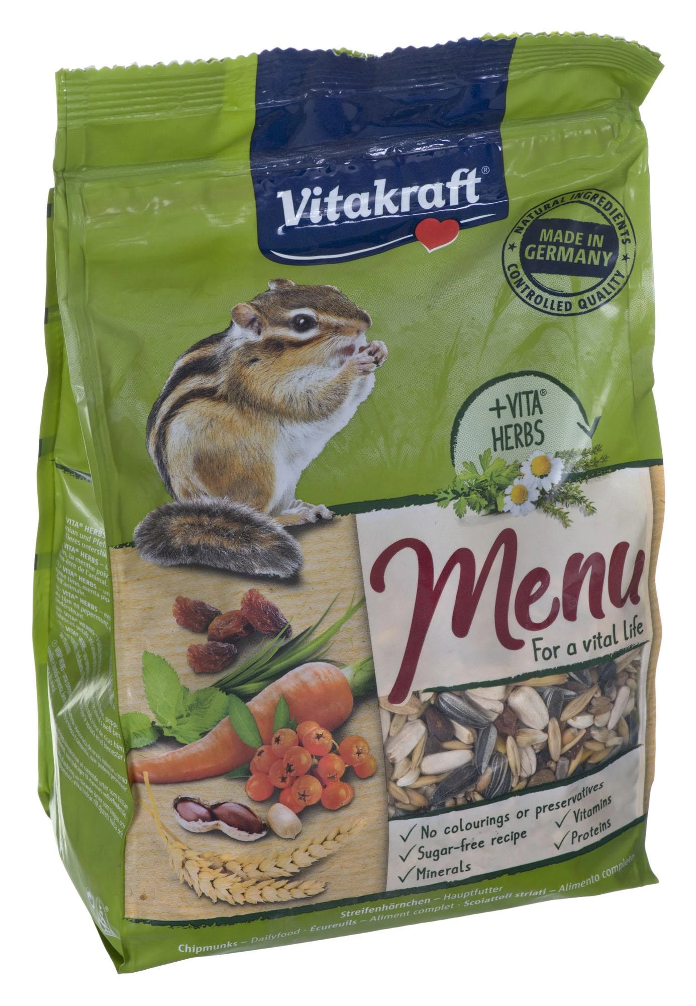 VITAKRAFT Menu Vital - pagrindinis maistas voveraitėms 600g