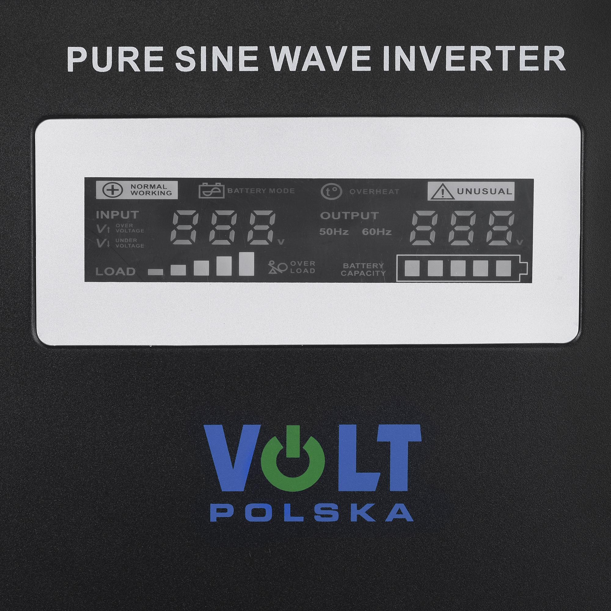 INVERTERIS VOLTA POLSKA SINUSPRO-2500W 24V 1800/2500W