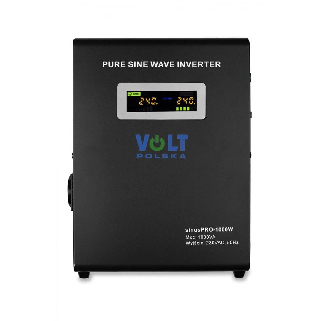UPS MAITINTUVAS SINUS-PRO-1000W-12/230V 1000 VA VOLT Polska