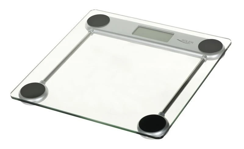Virtuvinės svarstyklės Adler | Maksimalus svoris (talpa) 150 kg | Tikslumas 100 g | Stiklas