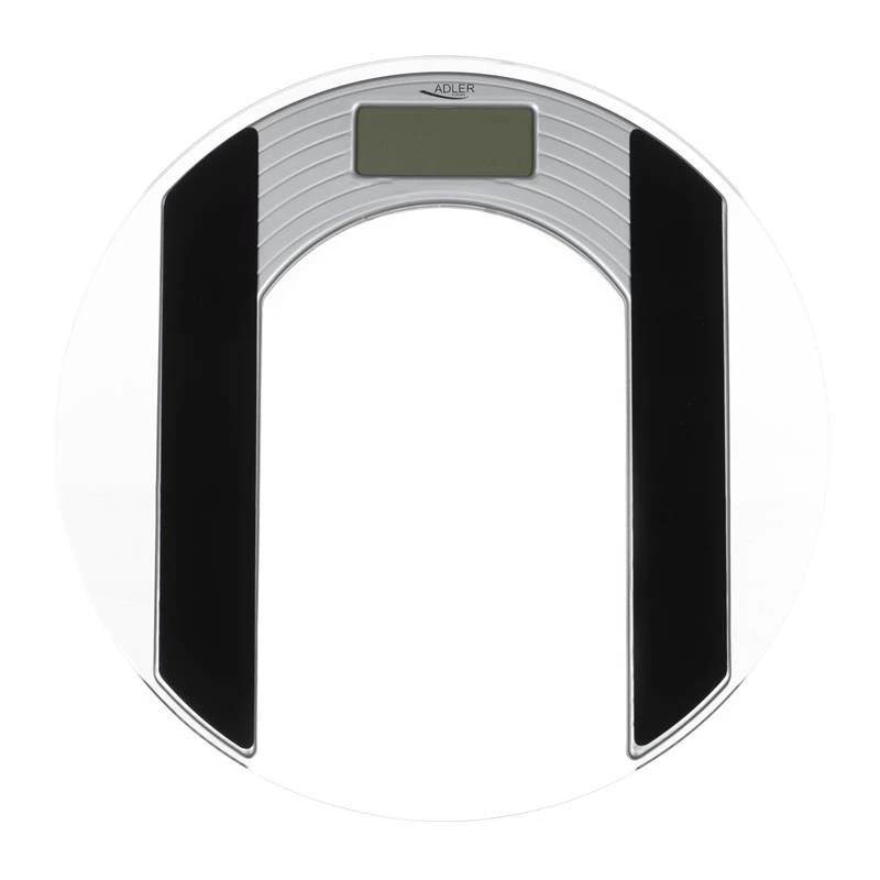 Adler | Body fit Svarstyklės | Didžiausias svoris (keliamoji galia) 150 kg | Tikslumas 100 g | Stiklas