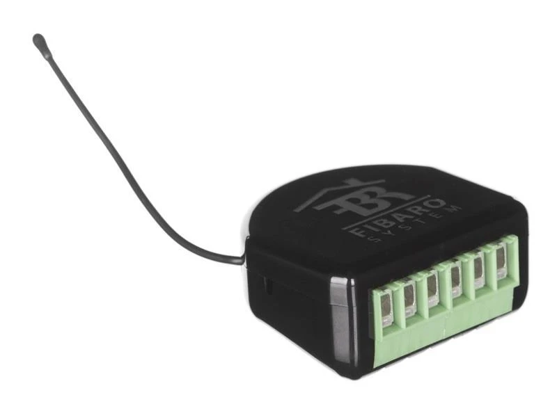Fibaro | Single Switch 2 | Z-Wave | Juodas