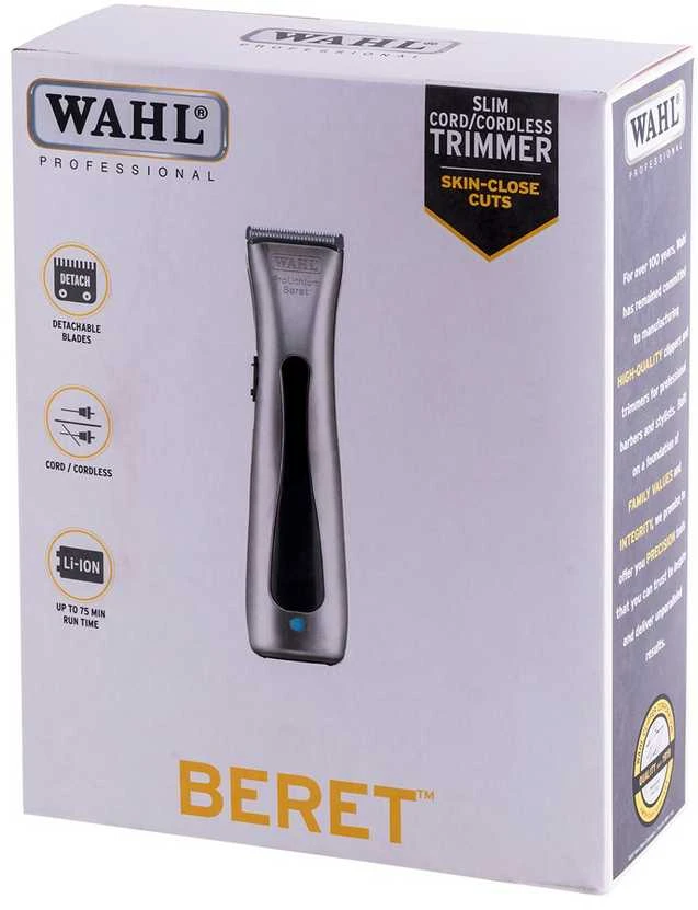 Plaukų kantavimo mašinelė-trimeris WAHL PRO Beret ProLithium 4216-0471, sidabrinė