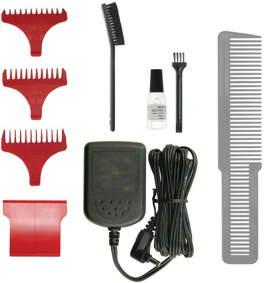 Profesionali belaidė plaukų kantavimo mašinėlė-trimeris WAHL PRO Cordless Detailer Wide 5 Star Line 08171-016, platus peiliukas