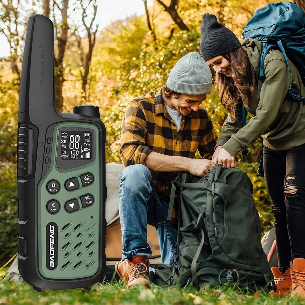 Walkie-Talkie Baofeng BF-T25E Žalias, 2 pieces