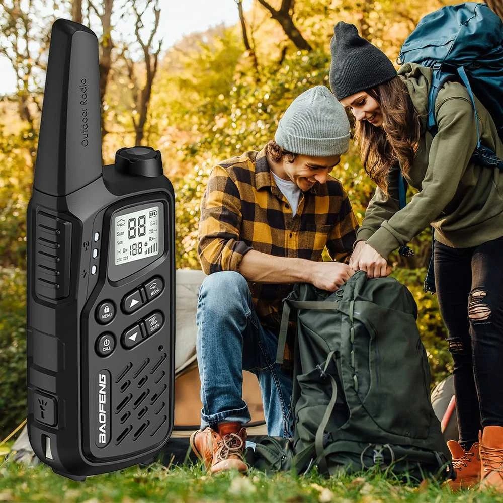 Walkie-Talkie Baofeng BF-T25E Juodas, 2 pieces