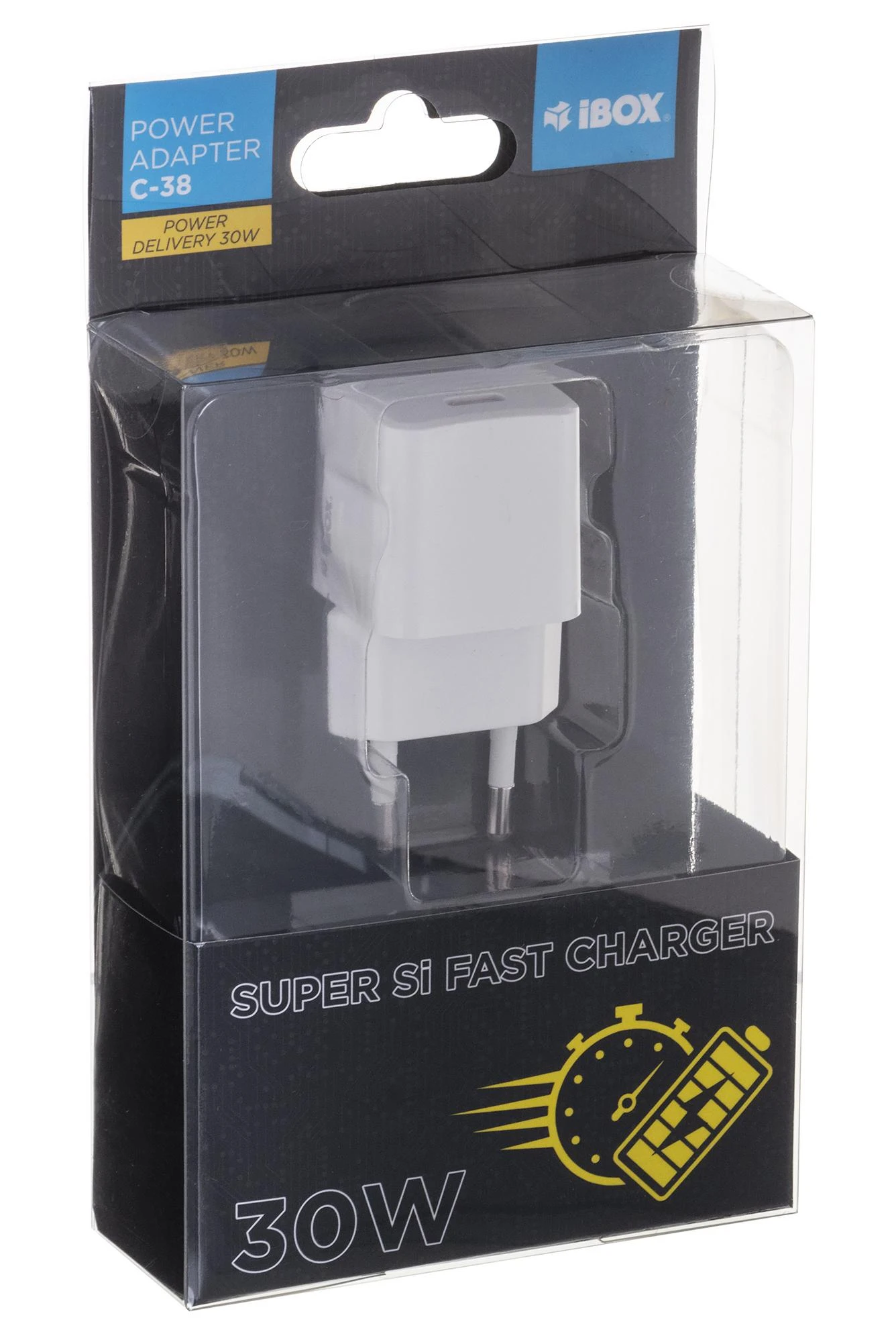 IBOX C-38 USB-C įkroviklis PD30W