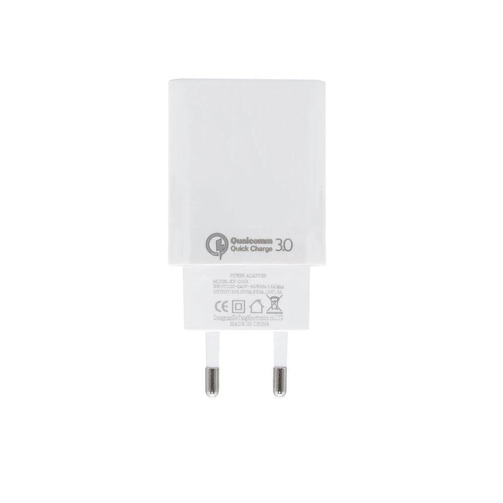 Įkroviklis - XTAR QC3.0 Sieninis Pakrovėjas USB Energijos Šaltinis Baltas