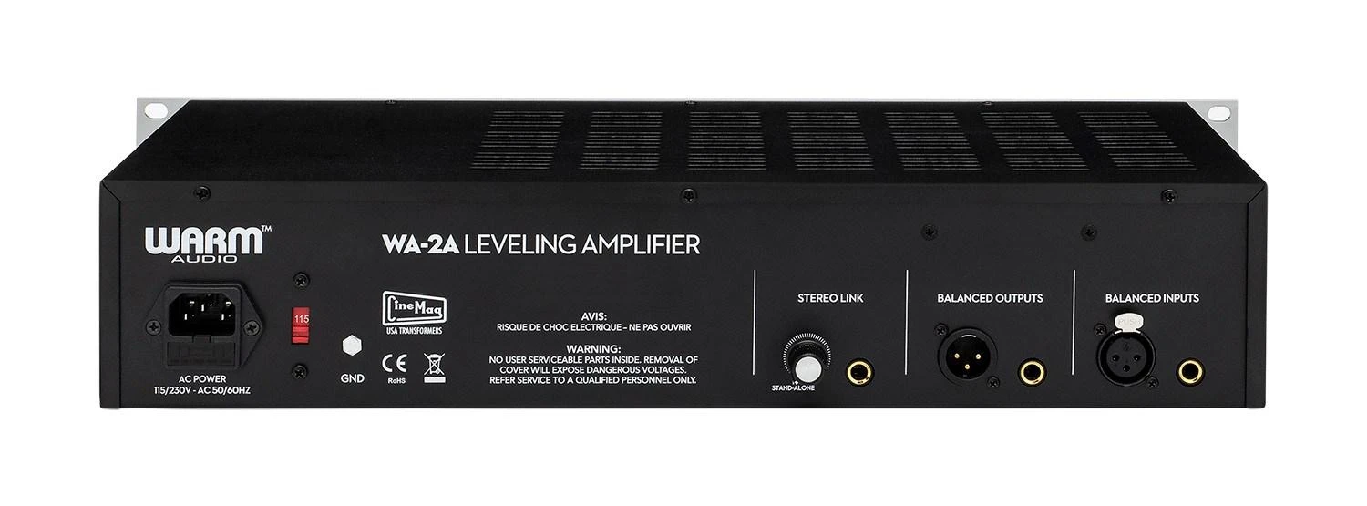 Warm Audio WA-2A – optoelektroninis lempinis kompresorius