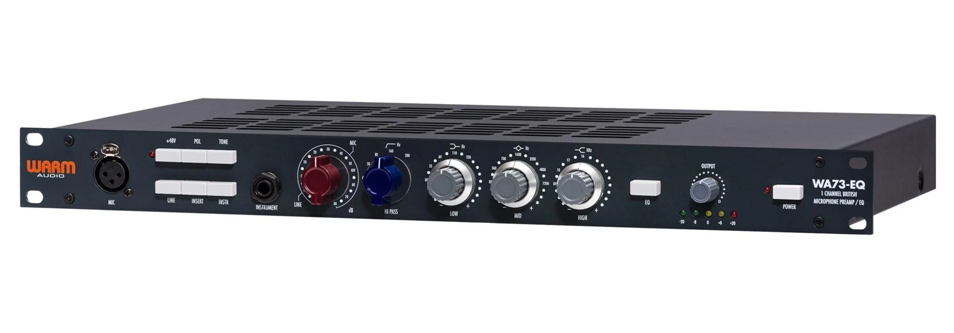 Warm Audio WA73-EQ – mikrofoninis pirminis stiprintuvas