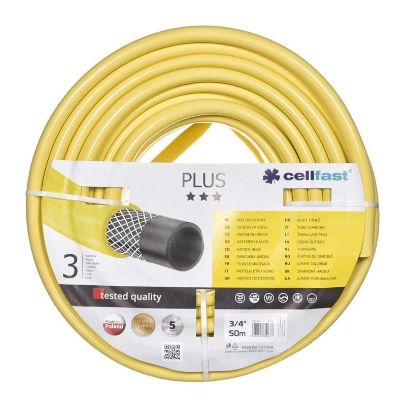 CELLFAST SODO ŽARNA PLIUS DYDIS: 3/4 "ILGIS: 50m