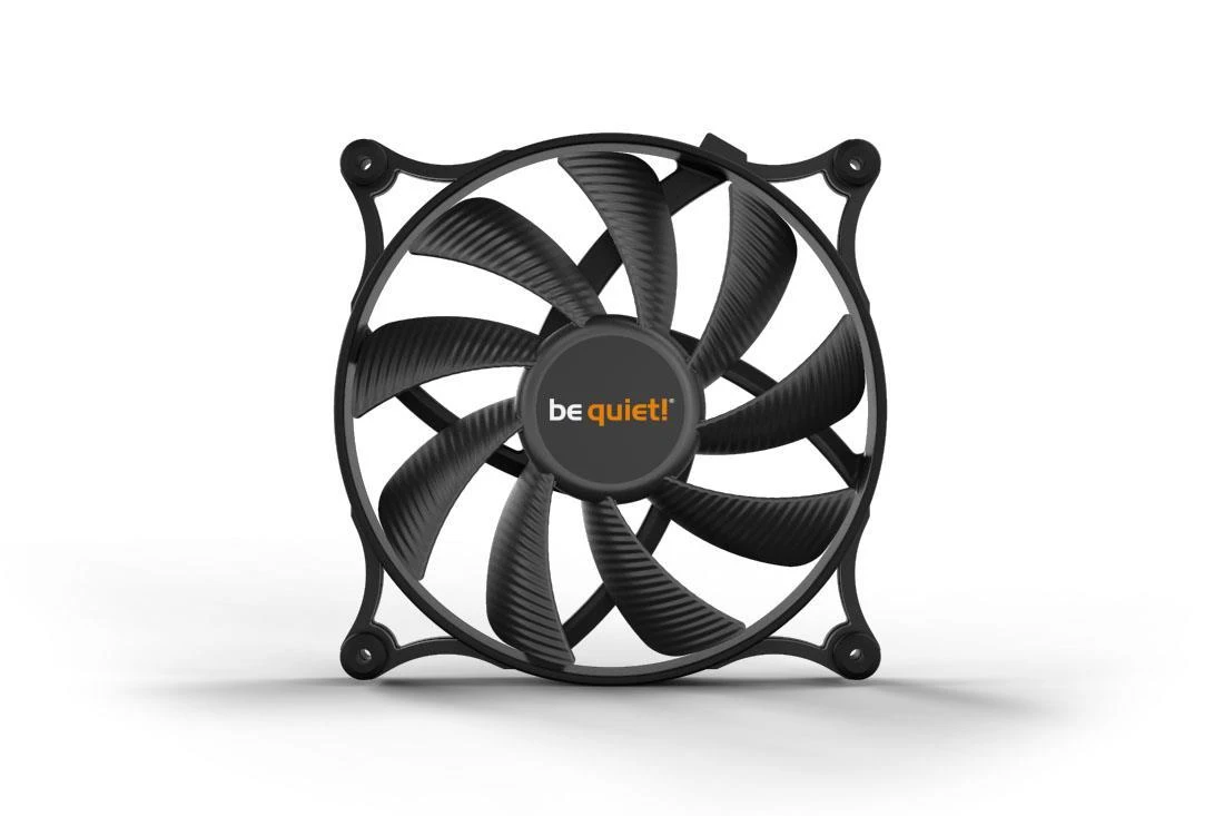 be quiet! Shadow Wings 2 140mm PWM Kompiuterio korpusui Ventiliatorius 14 cm Juoda