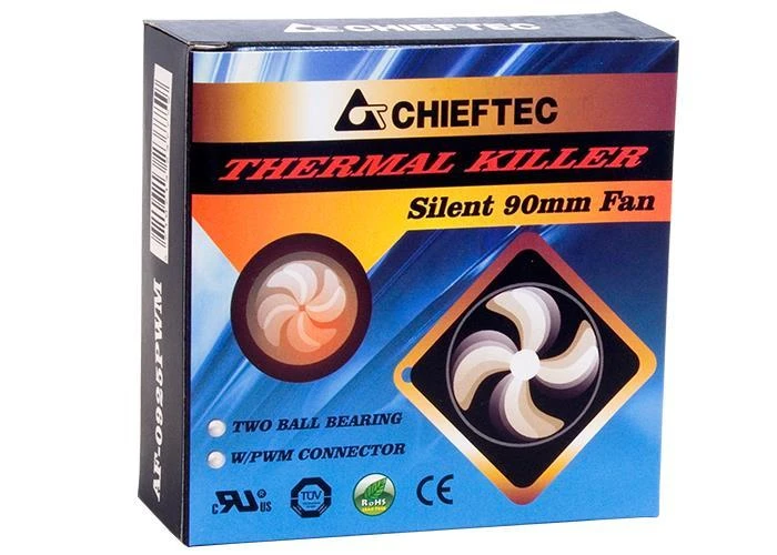 Chieftec AF-0925PWM computer cooling component Kompiuterio dėklas Juodas