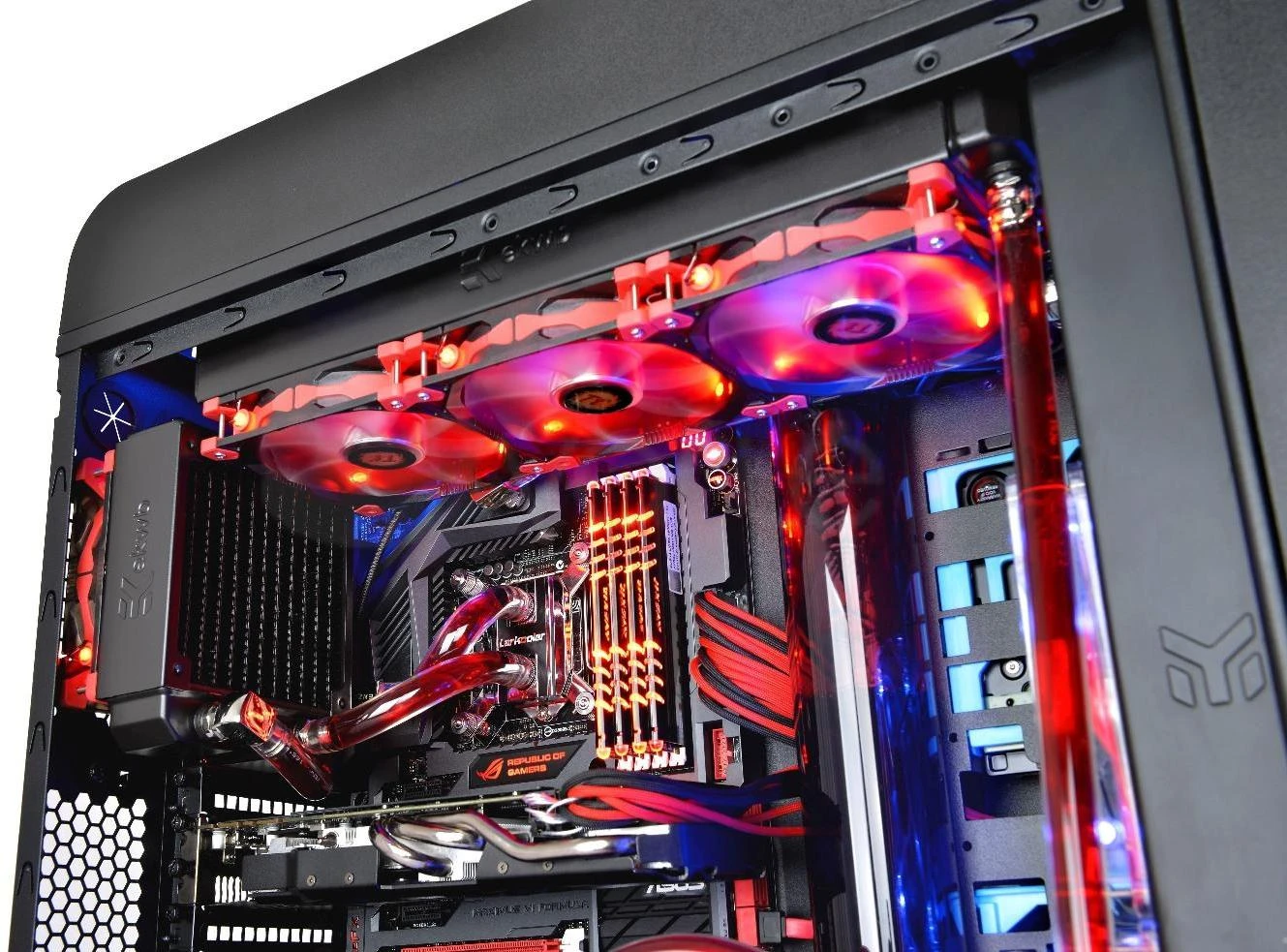 Thermaltake Luna 14 Raudona