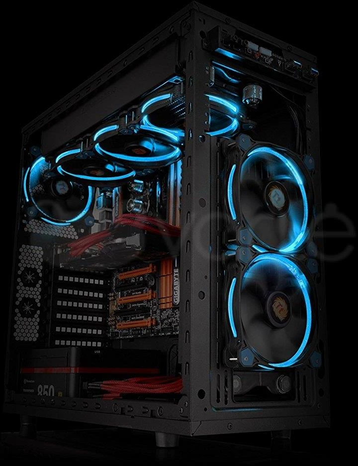 Ventiliatorius Thermaltake Riing 12 LED CL-F038-PL12BU-A