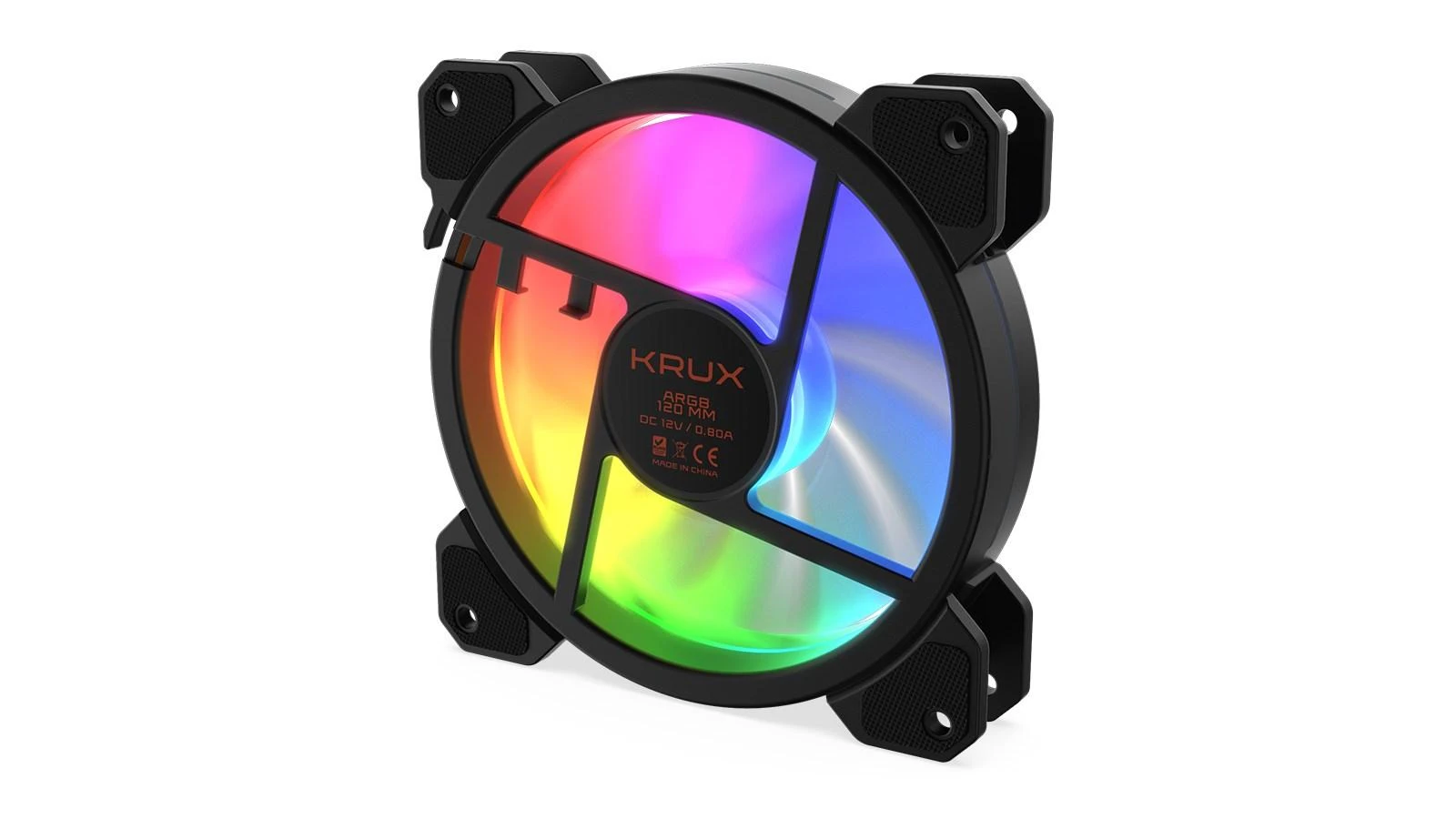 Korpuso Ventiliatorius - Krux Lunar 120 ARGB