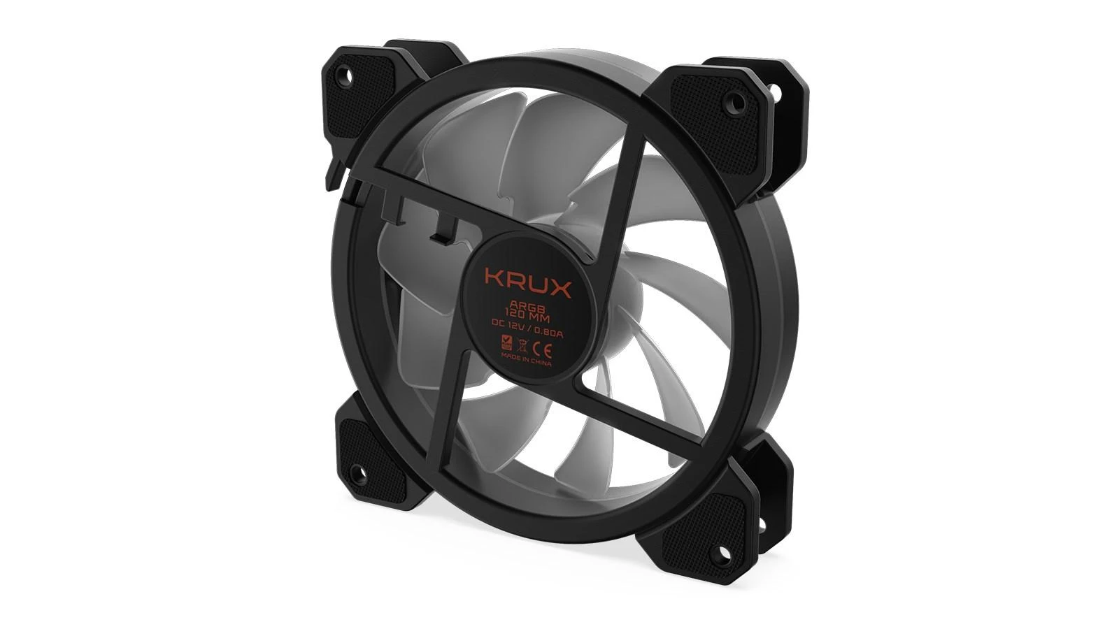 Korpuso Ventiliatorius - Krux Lunar 120 ARGB