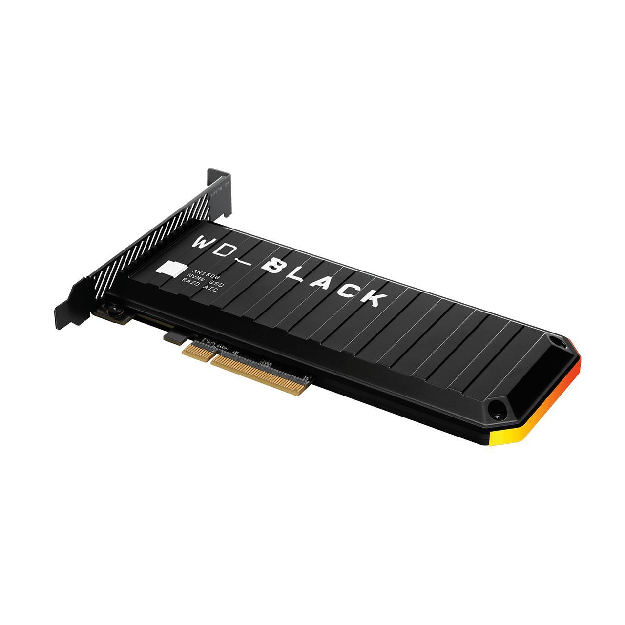 Dysk SSD SanDisk Juodas AN1500 1TB PCIe PCI-E x8 Gen3 NVMe (WDS100T1X0L)