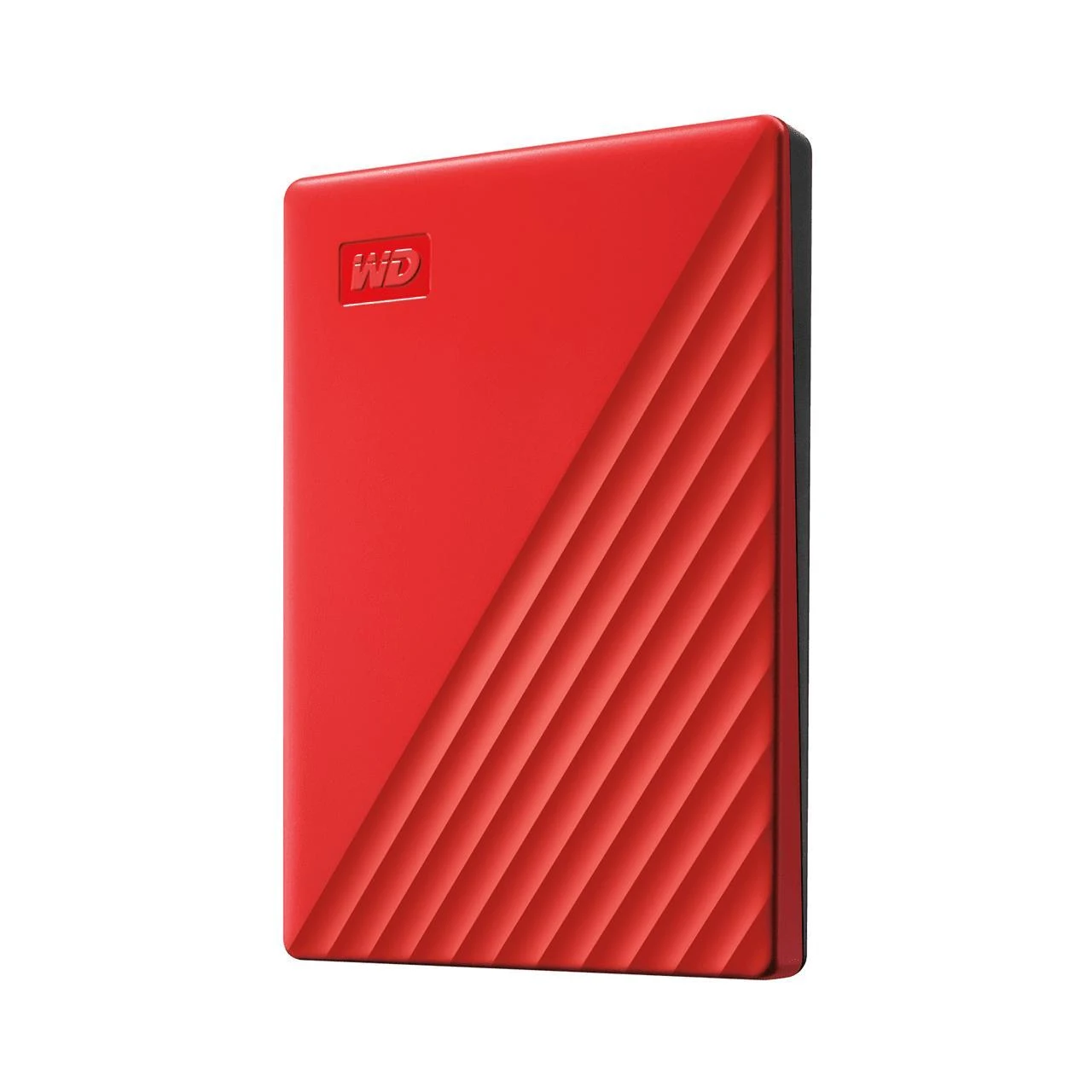 Išorinis kietasis diskas HDD Western Digital My Passport (2TB, USB 3.2), raudonas