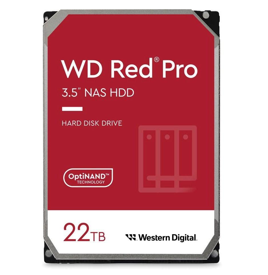 Sandisk Kietasis diskas - Western Digital Raudona Pro 3,5" 22000 GB Serial ATA III