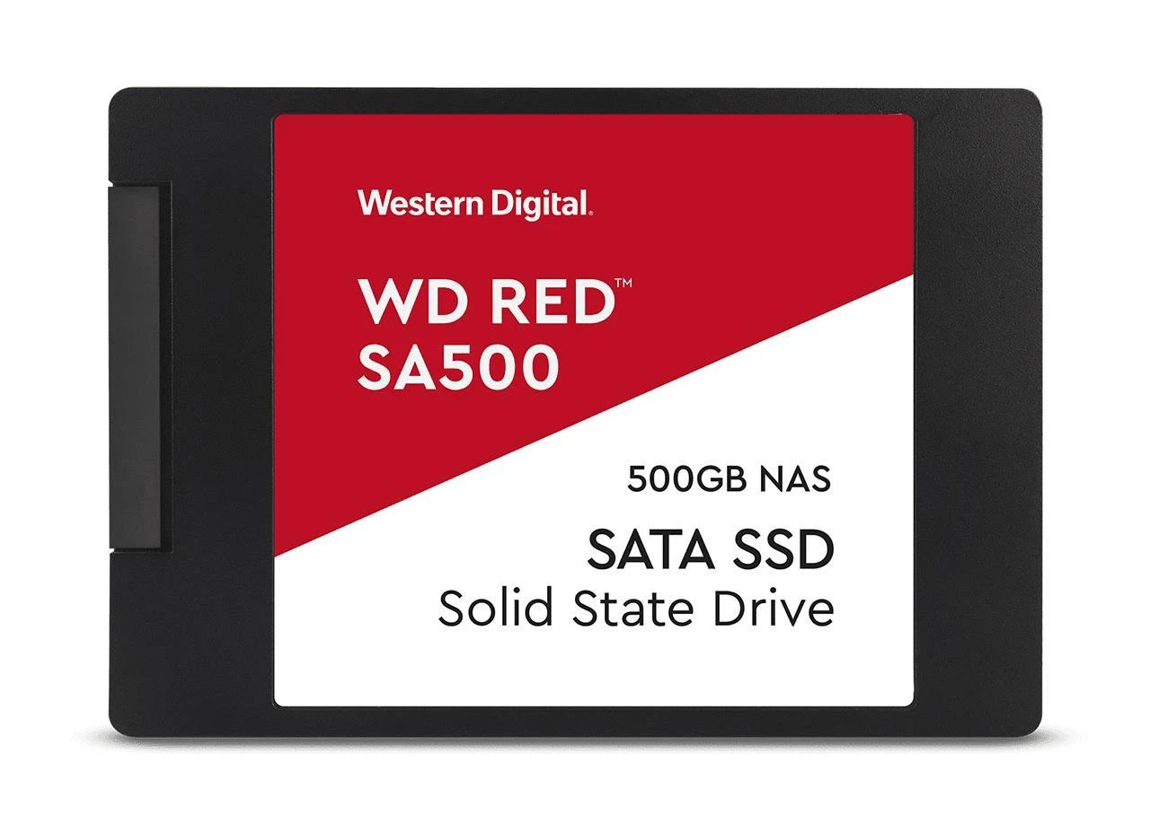 Sandisk SSD WD Raudonas 500GB 2.5" SATA WDS500G1R0A