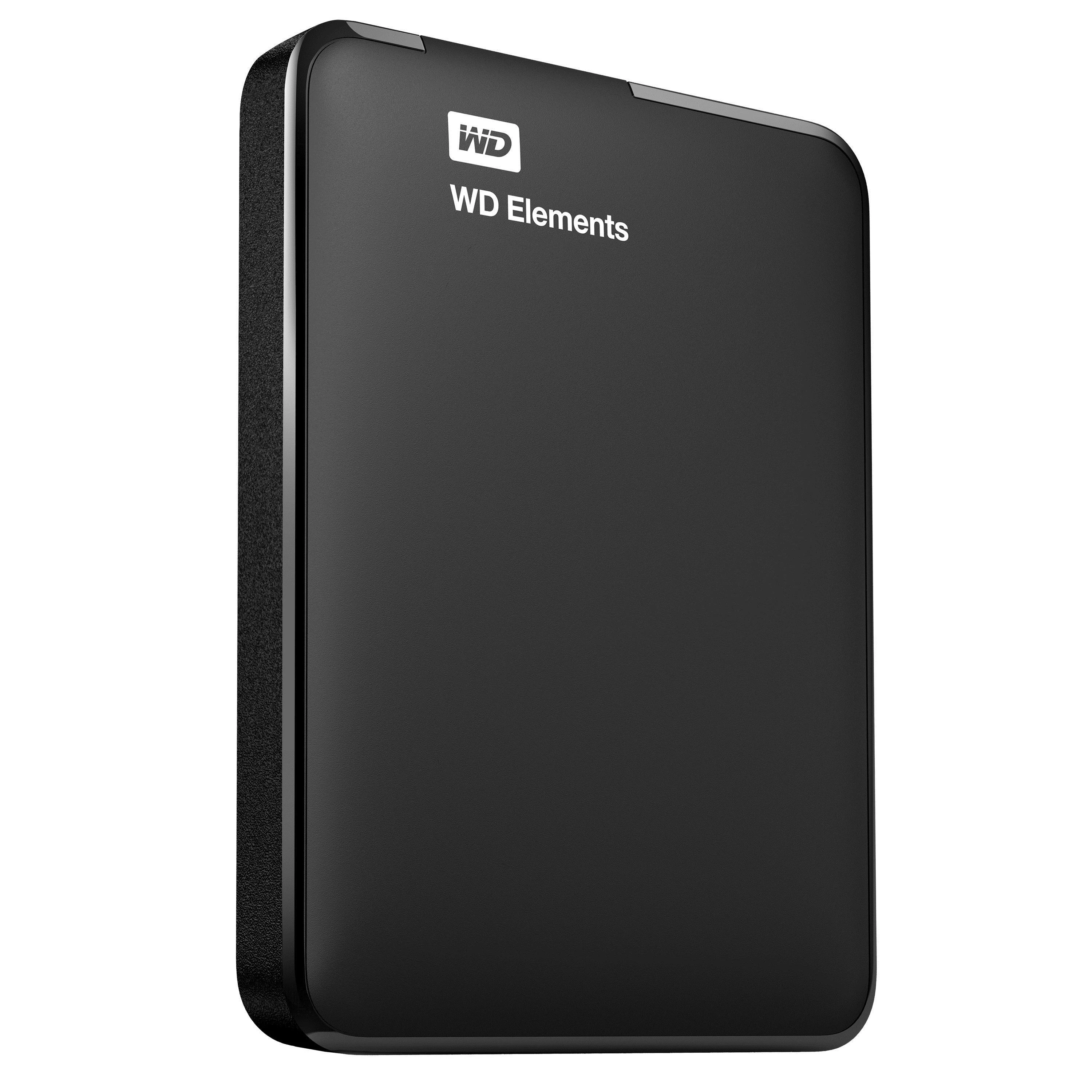 Western Digital Išorinis kietasis diskas Western Digital Elements Išorinis kietasis diskas HDD 4TB USB3 WDBU6Y0040BBK-WESN Juodas