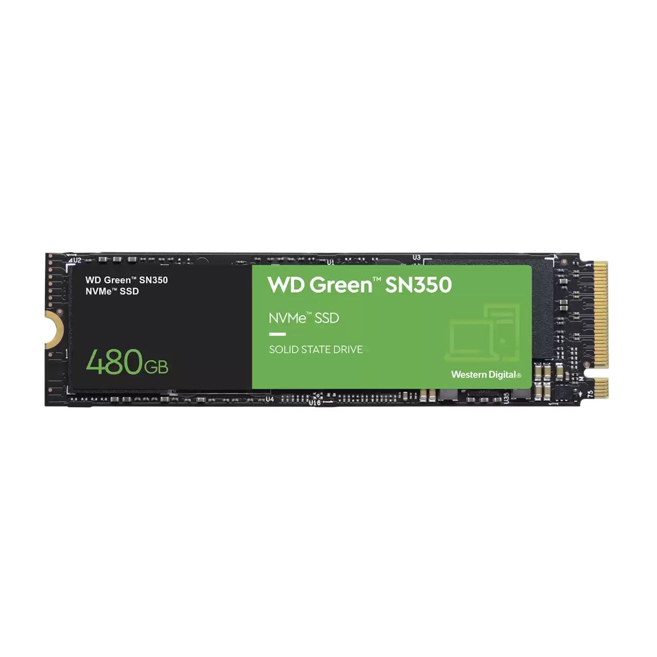 SanDisk WD Žalias SN350 NVMe SSD 480GB M.2 2280 PCIe Gen3 8Gb/s