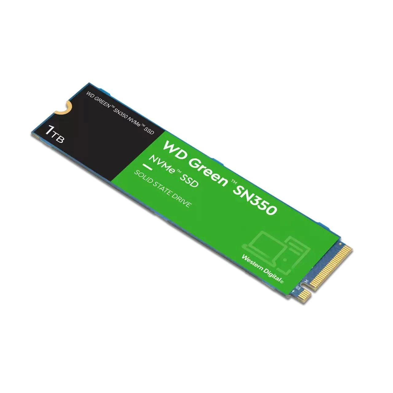 Sandisk Western Digital Žalias WDS100T3G0C 1 TB M.2 PCI Express NVMe QLC