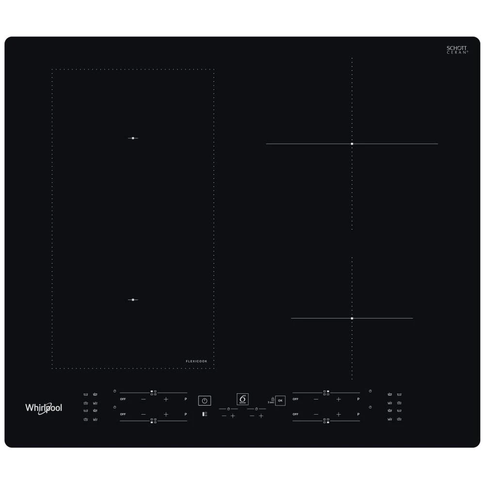Kaitlentė Whirlpool WL B3360 NE Juodas Built-in 59 cm Zone induction hob 4 zone(s)