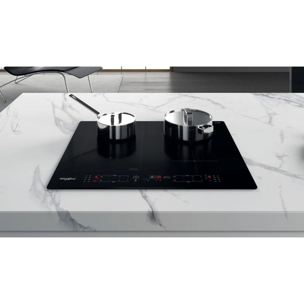 Kaitlentė Whirlpool WL B3360 NE Juodas Built-in 59 cm Zone induction hob 4 zone(s)