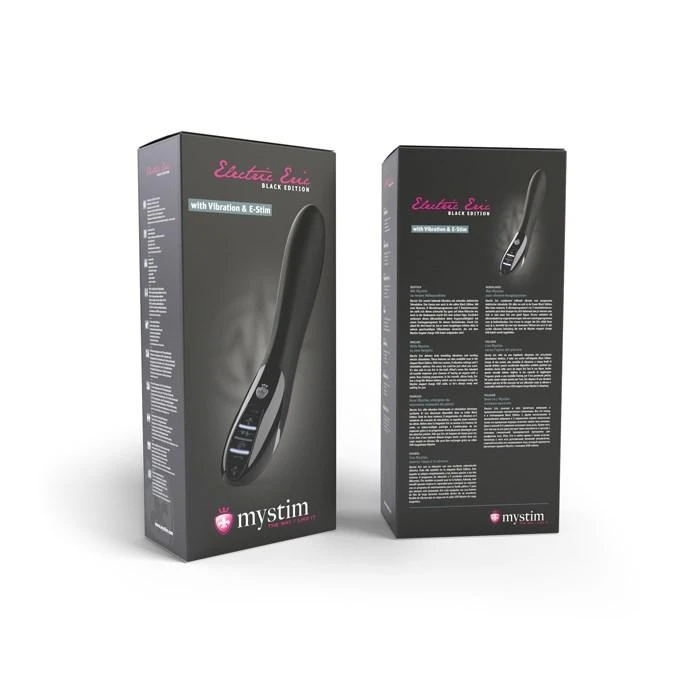 Mystim - Electric Eric eStim Vibrator Juodas
